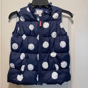 Little girls Gymboree puffer vest